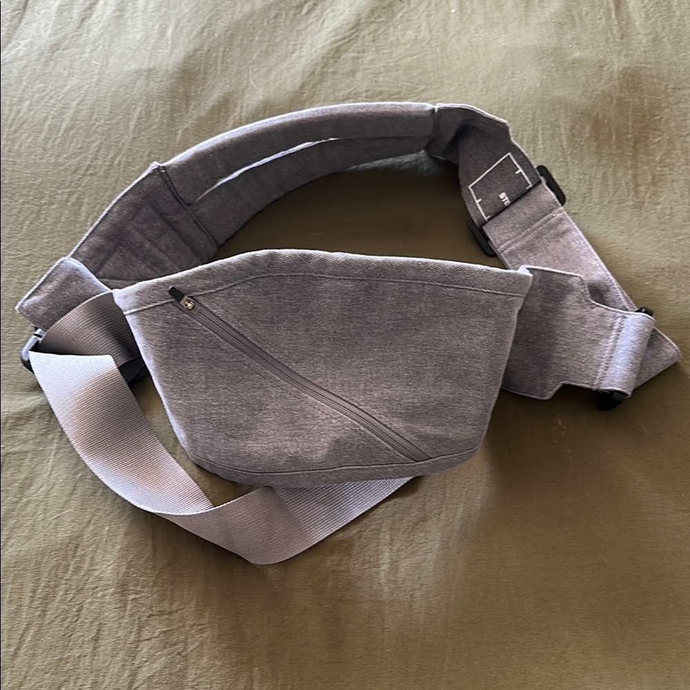 Gray Belt Bag